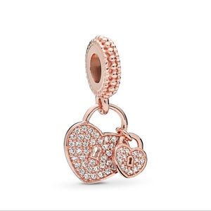 Rose gold charms